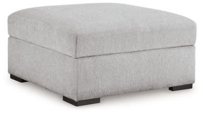 Benchcraft Gabyleigh Nickel Ottoman With Storage