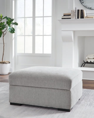 Benchcraft Gabyleigh Nickel Ottoman With Storage
