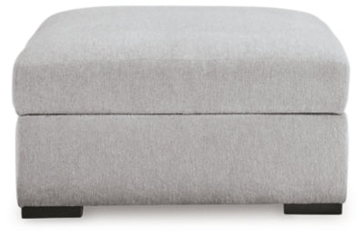 Benchcraft Gabyleigh Nickel Ottoman With Storage