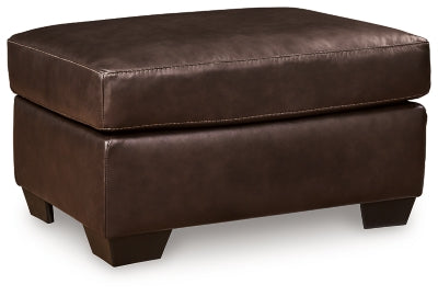 Ashley Santorine Dark Brown Ottoman