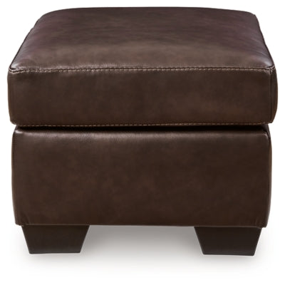 Ashley Santorine Dark Brown Ottoman