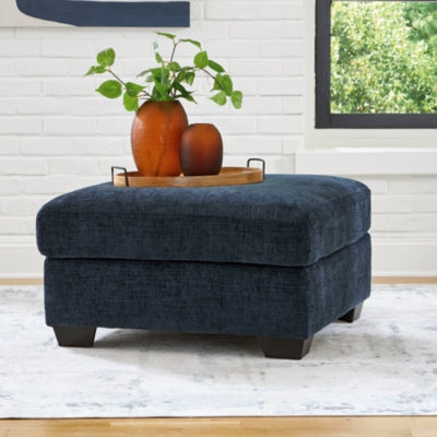 Ashley Aviemore Ink Oversized Accent Ottoman