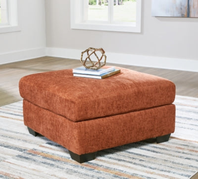 Ashley Aviemore Spice Oversized Accent Ottoman