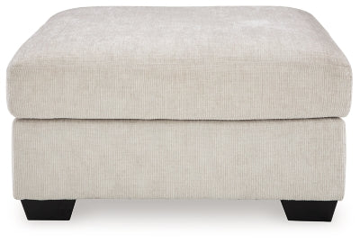 Ashley Aviemore Stone Oversized Accent Ottoman