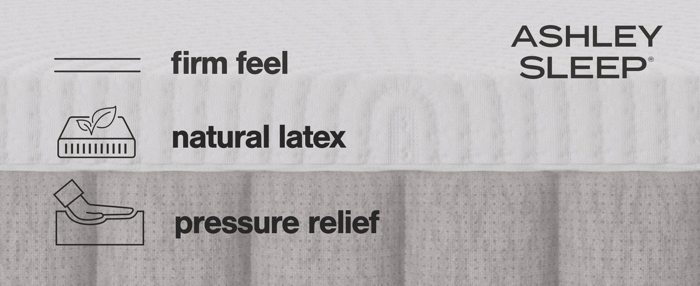 Ashley Terra Sleep Firm White Queen Mattress