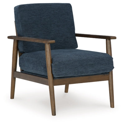 Ashley Bixler Navy Accent Chair