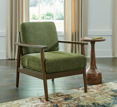 Ashley Bixler Olive Showood Accent Chair