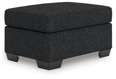 Benchcraft Jasmine Peaks Coal Ottoman