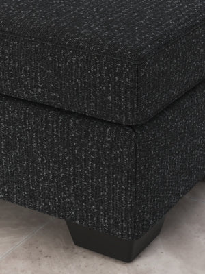 Benchcraft Jasmine Peaks Coal Ottoman