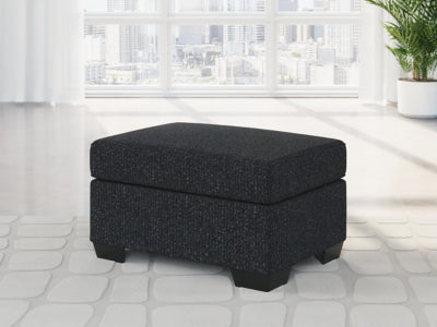 Benchcraft Jasmine Peaks Coal Ottoman