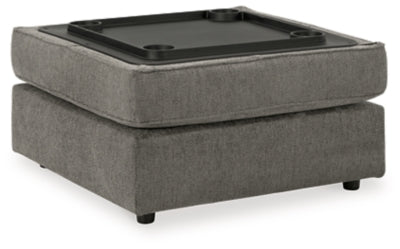 Ashley O'Phannon Putty Ottoman With Storage