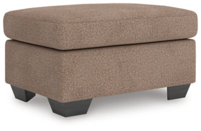 Benchcraft Triston-Peaks Suede Ottoman