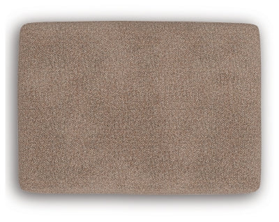 Benchcraft Triston-Peaks Suede Ottoman