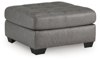 Benchcraft Clairette Court Alloy Oversized Accent Ottoman