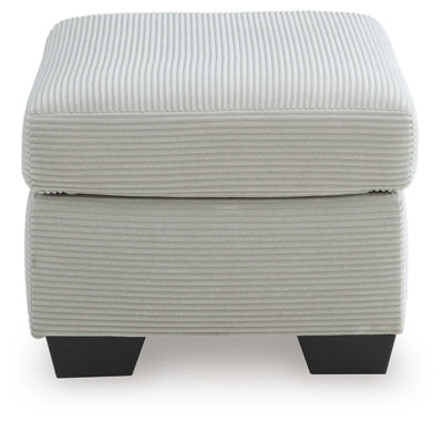 Ashley Amesley Smoke Ottoman