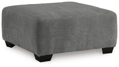 Benchcraft Birkdale Court Gray Oversized Accent Ottoman