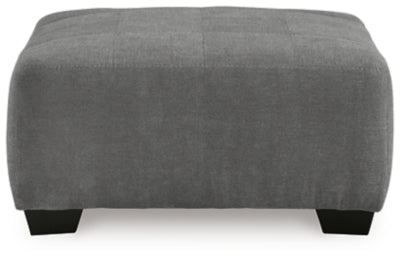 Benchcraft Birkdale Court Gray Oversized Accent Ottoman