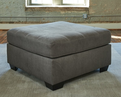 Ashley Pitkin Slate Oversized Accent Ottoman