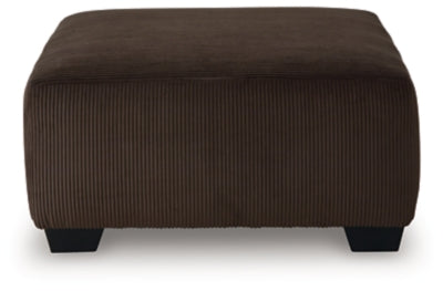 Ashley Landsings Chocolate Oversized Accent Ottoman