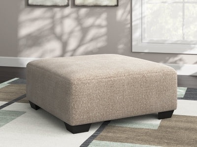 Benchcraft Newellen Hemp Oversized Accent Ottoman