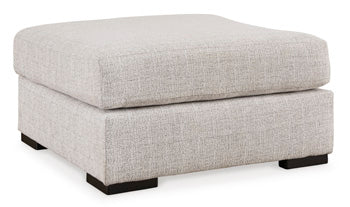 Ashley Larce Stone Oversized Accent Ottoman