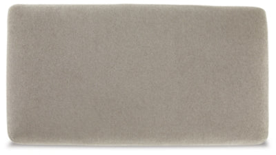 Ashley Maggie Flax Ottoman