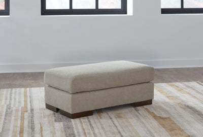 Ashley Maggie Flax Ottoman