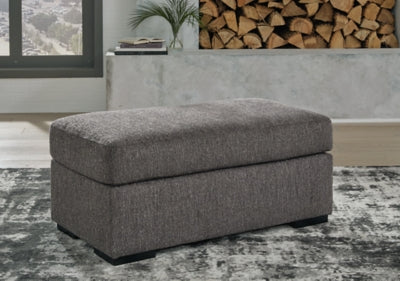 Ashley Gardiner Pewter Ottoman