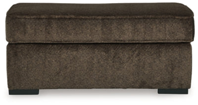 Benchcraft Aylesworth Chocolate Ottoman