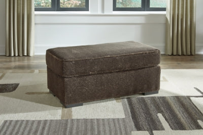 Benchcraft Aylesworth Chocolate Ottoman