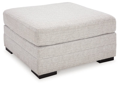 Benchcraft Koralynn Stone Oversized Accent Ottoman