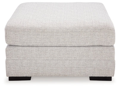 Benchcraft Koralynn Stone Oversized Accent Ottoman