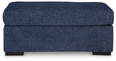 Benchcraft Evansley Navy Ottoman