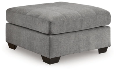 Ashley Marleton Gray Oversized Accent Ottoman
