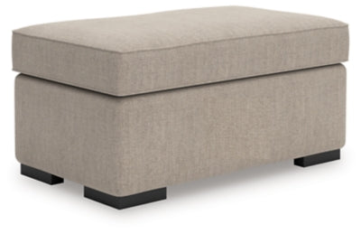Benchcraft Sararose Heather Ottoman