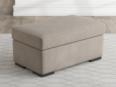 Benchcraft Sararose Heather Ottoman