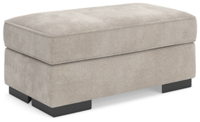 Benchcraft High Profile Taupe Ottoman