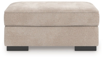 Benchcraft High Profile Taupe Ottoman