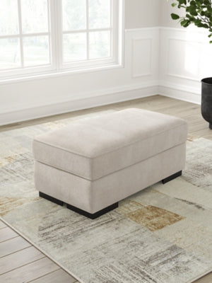Benchcraft High Profile Taupe Ottoman