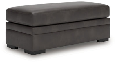 Ashley Dara Park Shadow Oversized Accent Ottoman