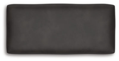 Ashley Dara Park Shadow Oversized Accent Ottoman