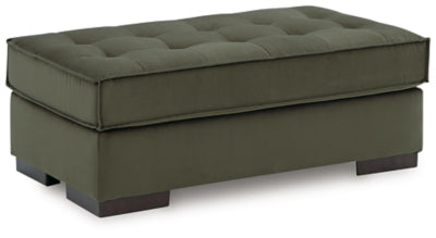 Ashley Chalcombe Olive Oversized Accent Ottoman