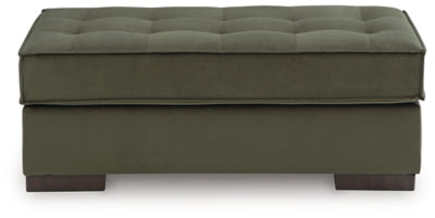 Ashley Chalcombe Olive Oversized Accent Ottoman