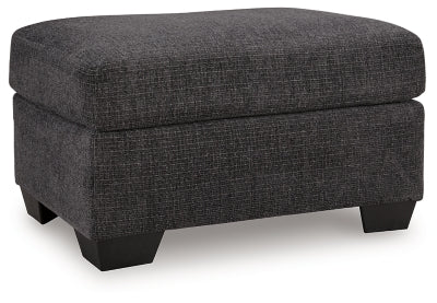 Benchcraft Loreo Ebony Ottoman