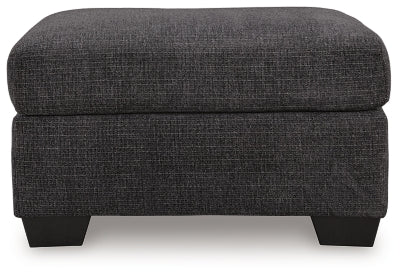 Benchcraft Loreo Ebony Ottoman