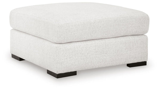 Ashley Wynncroft Manor Chalk Oversized Accent Ottoman