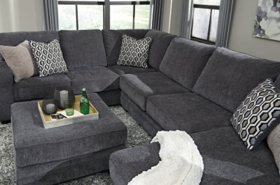 Benchcraft Tracling Slate Oversized Ottoman