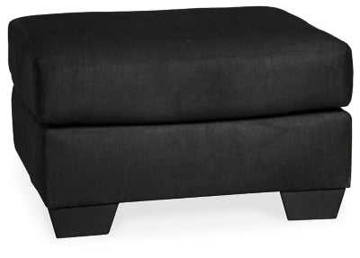 Ashley Darcy Black Ottoman