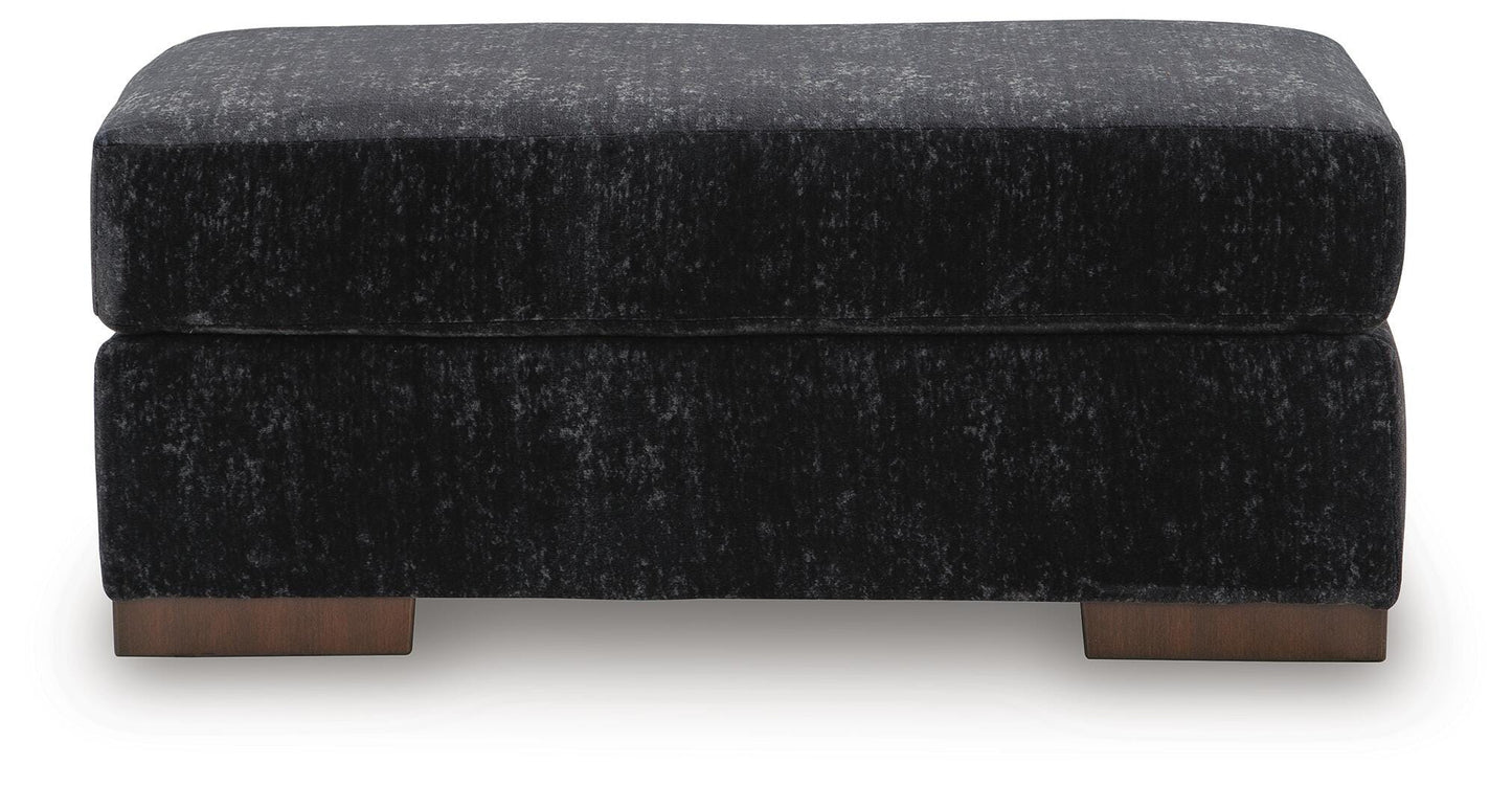 Benchcraft Whitmore Manor Black Pearl Ottoman
