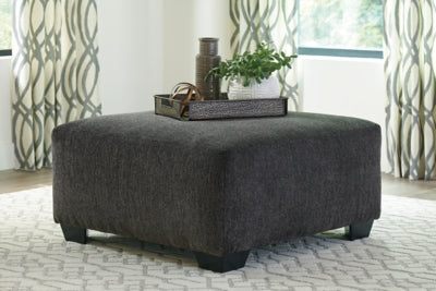 Ashley Ballinasloe Smoke Oversized Ottoman